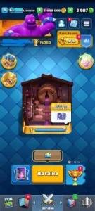 Vende-se Conta do Clash Royal nivel 63, com 3 mil gemas 