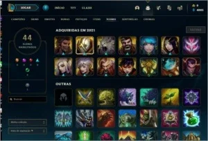 CONTA LOL COM MMR ALTO