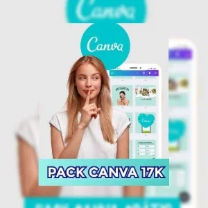 Pack Canva Template 17K Editaveis