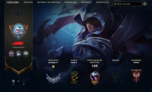 Smurf Nível 57 Mmr Gold/Plat - 2 Skins - 38 Champs - 17935Ea