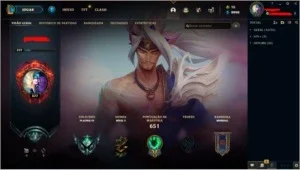 Conta League of Legends