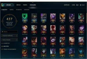 Conta League of Legends