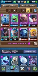 Conta Clash Royale NVL 12