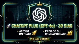 👑 Chatgpt Plus (Gpt-4O) 30 Dias | Conta Privada - Promo