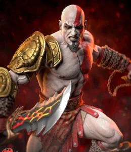 kratos god of war 3 stl 3d