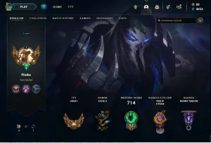 Conta em League Of Legends lvl660+ Gold+ em todas as ligas.