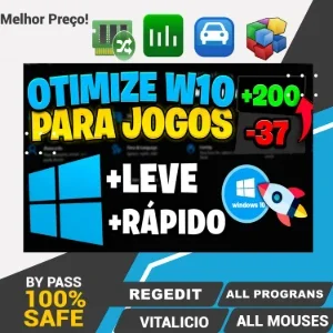 🚀 Otimização Profissional Do Windows Para Jogos E Home Offi