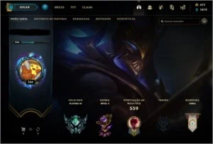 Conta lol e valorant com muitas skins