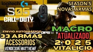 Call of Duty Warzone & Black Ops 6 Logitech No Recoil Macro 