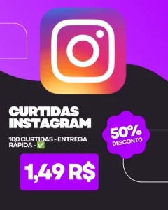 100 Curtidas Intagram - 1,49 R$ - Entrega Rápida✅