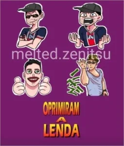 Faço emotes para streamers