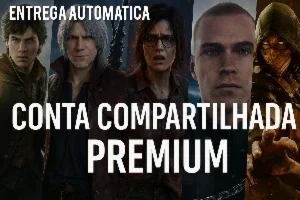 Steam Conta COMPARTILHADA + de 40 jogos -Entrega Automatica