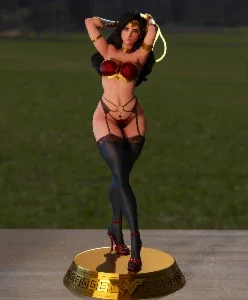 mulher maravilha - wonder woman - 3d stl