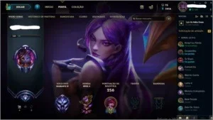Conta Diamante League of legends