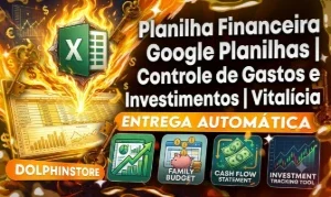 📊 Planilha Financeira Google Planilhas | Controle de Gastos