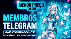 Menor Preco Telegram Membros Grupo Canal Entrega 24H