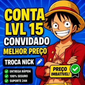 Conta Free Fire Lvl 15 + Troca Nick Via Convidado