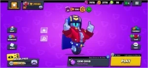 Conta com TODOS Brawlers nível 10+acessório e 29000 Troféus