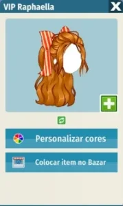 Cabelo Vip Raphaella Woozworld