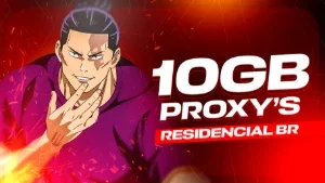 🛜 Proxy Residencial Fixo BR - 10GB