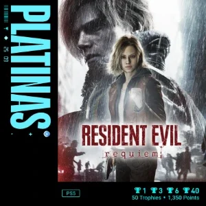 PS5 | Resident Evil 9: Requiem | Platina 100% legítima.
