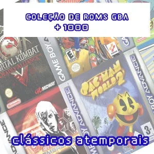 Pack de +1000  ROMs | Game Boy Advance +Emulador