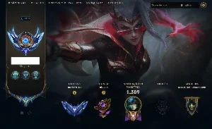 Conta Lol Ex Challenger com muitas skins e chromas raros