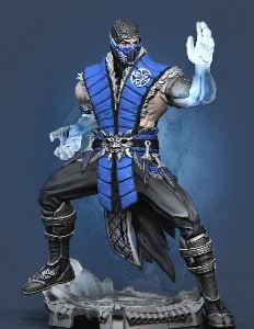 STL Sub-Zero Mortal Kombat