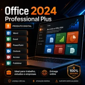 Office 2024 Professional Plus Vitalício Produto Digital