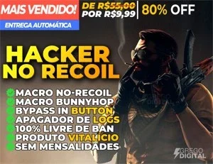 [Promoção] Macro No Recoil para CS GO | 24h On