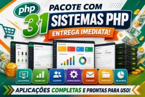 Pacote Com 31 Scripts Php – Entrega Imediata