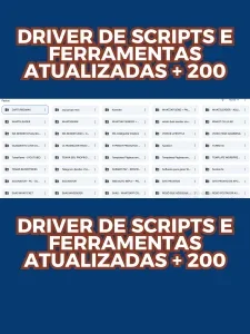 Pack de 200 scripts e ferramentas