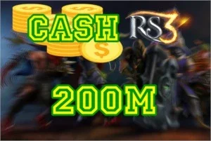 200M em GOLD Runescape3