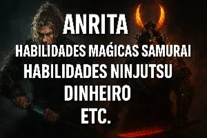 Nioh 1, 2 - Anrita, lvl, habilidades, dinheiro,etc (PS4/PS5)