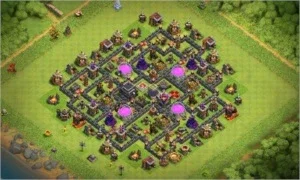 clash of clans th9 lvl119