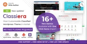 Classiera – Classified Ads WordPress Theme