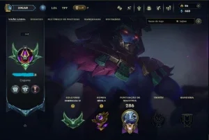 Conta Esmeralda lvl 142