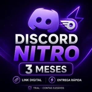 Discord Nitro 3 Meses Trial | Link Digital