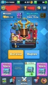 Arena LENDÁRIA 87/92 cartas lvl 10