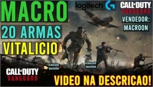 MACRO - CALL OF DUTY VANGUARD (VITALICIO) MOUSES LOGITECH