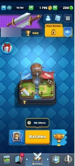 Conta clash Royale 2,99 Full acesso arena 3