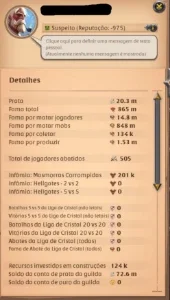 Conta albion online focada em tank e besta