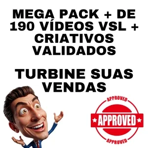 Mega Pack mais de 190 VSL para anúncios validadas
