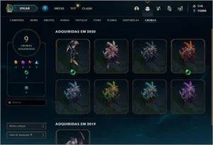 Conta League of Legends