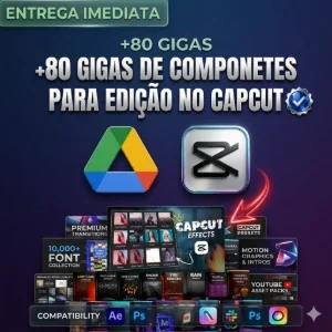 Pack completo para edição Capcut
