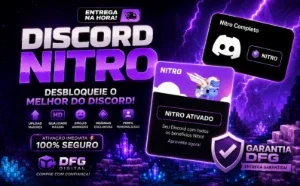Discord Nitro Gaming 3 Meses [PROMOÇÃO]