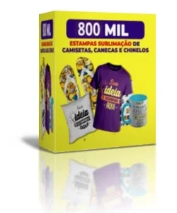 800 mil estampas para camisas - almofadas - canecas