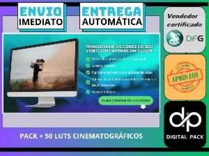Pack + 50 LUTs Cinematográficos