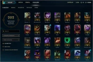 Conta League Of Legends 61 Champ 36 Skins Borda Ouro