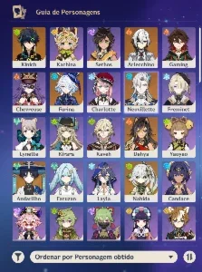 AR 56 - 13 Perso 5* + 3 Assinaturas = Kazuha/Raiden/Neuv